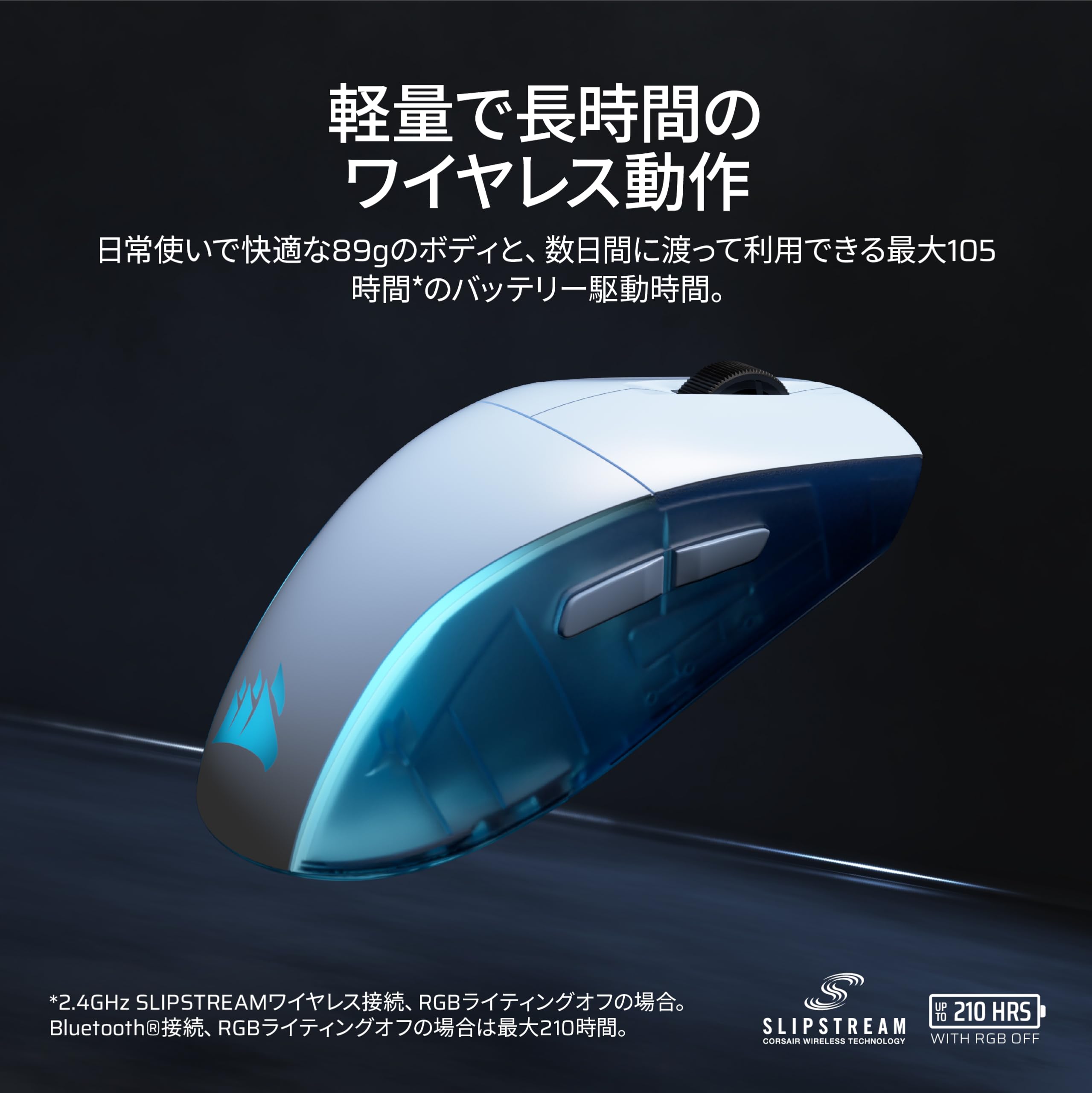 Amazon.co.jp: CORSAIR M75 超軽量 ワイヤレス FPS向け ゲーミング